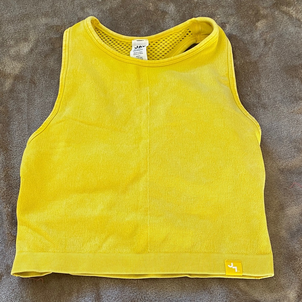 JoyLab Yellow Muscle Tee